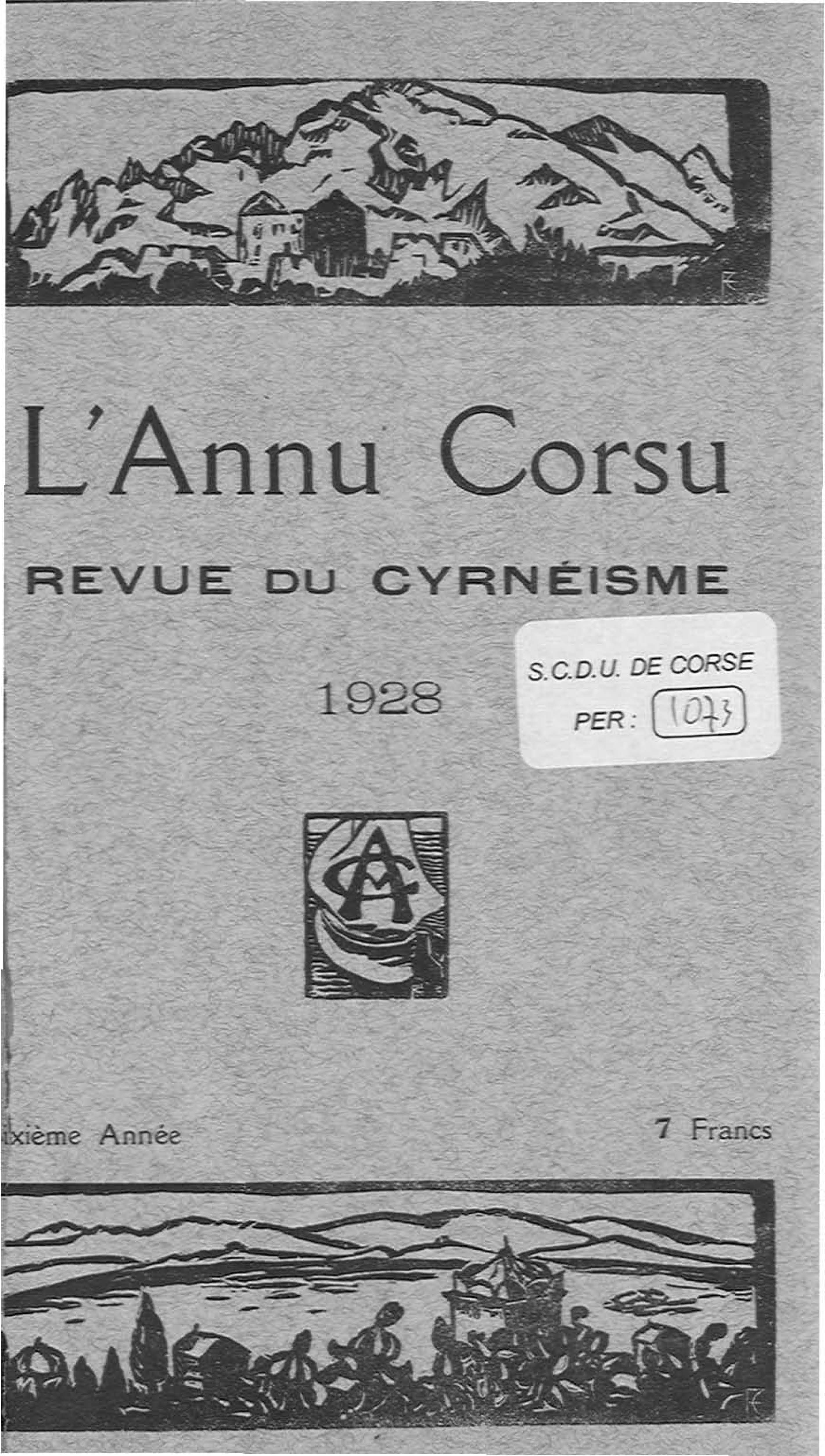 >L'Annu Corsu (1928)