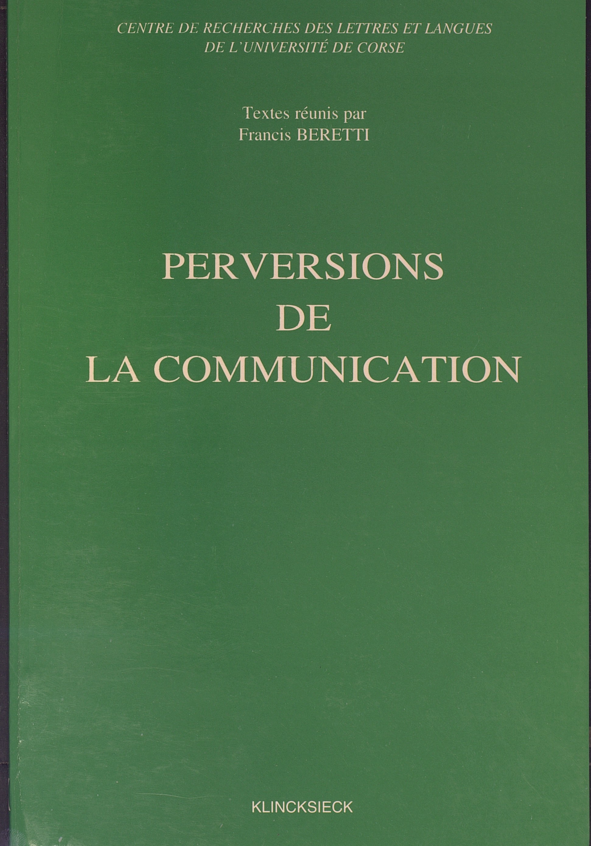 >Perversion de la communication