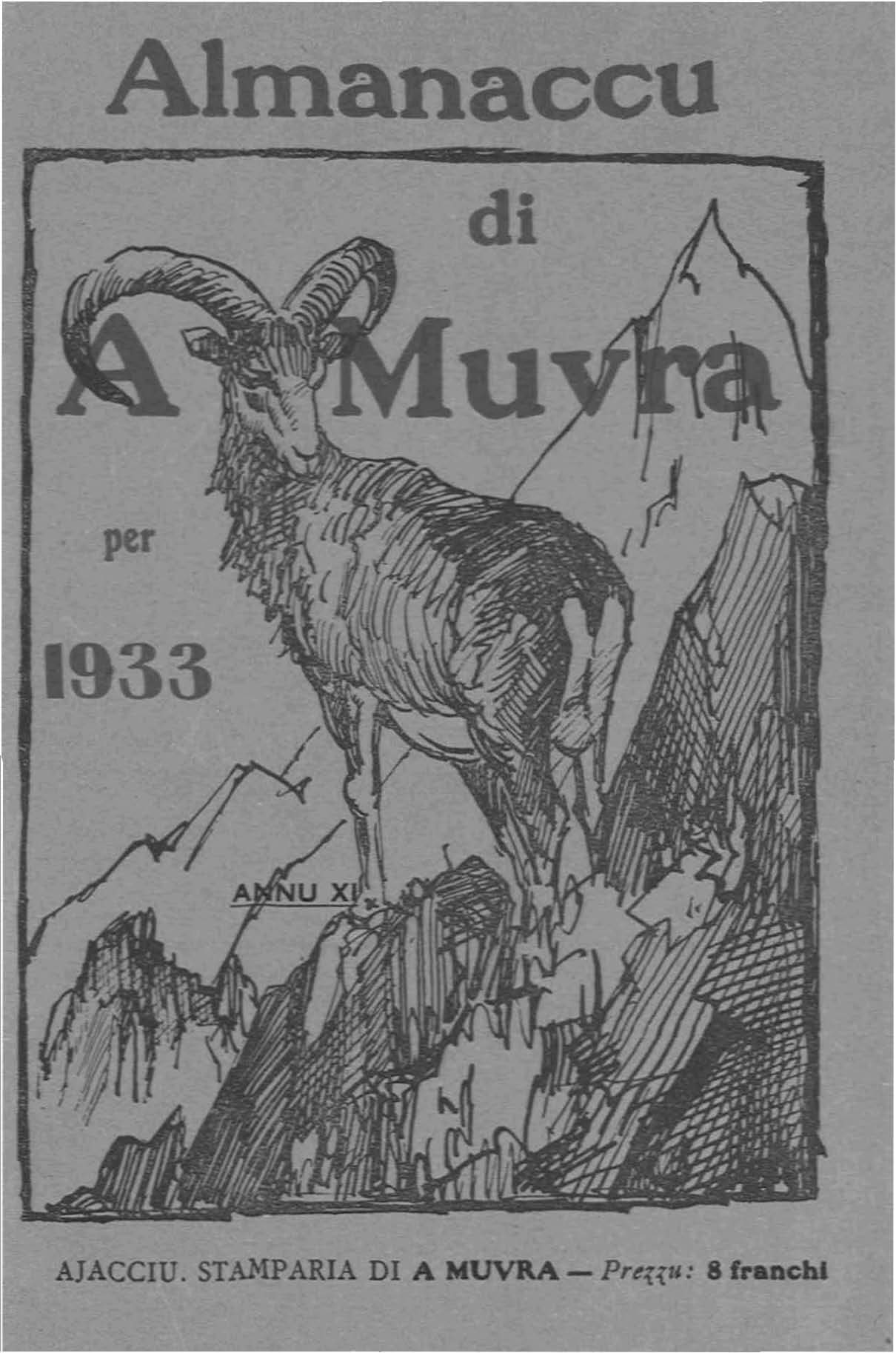 >Almanaccu di a Muvra 1933