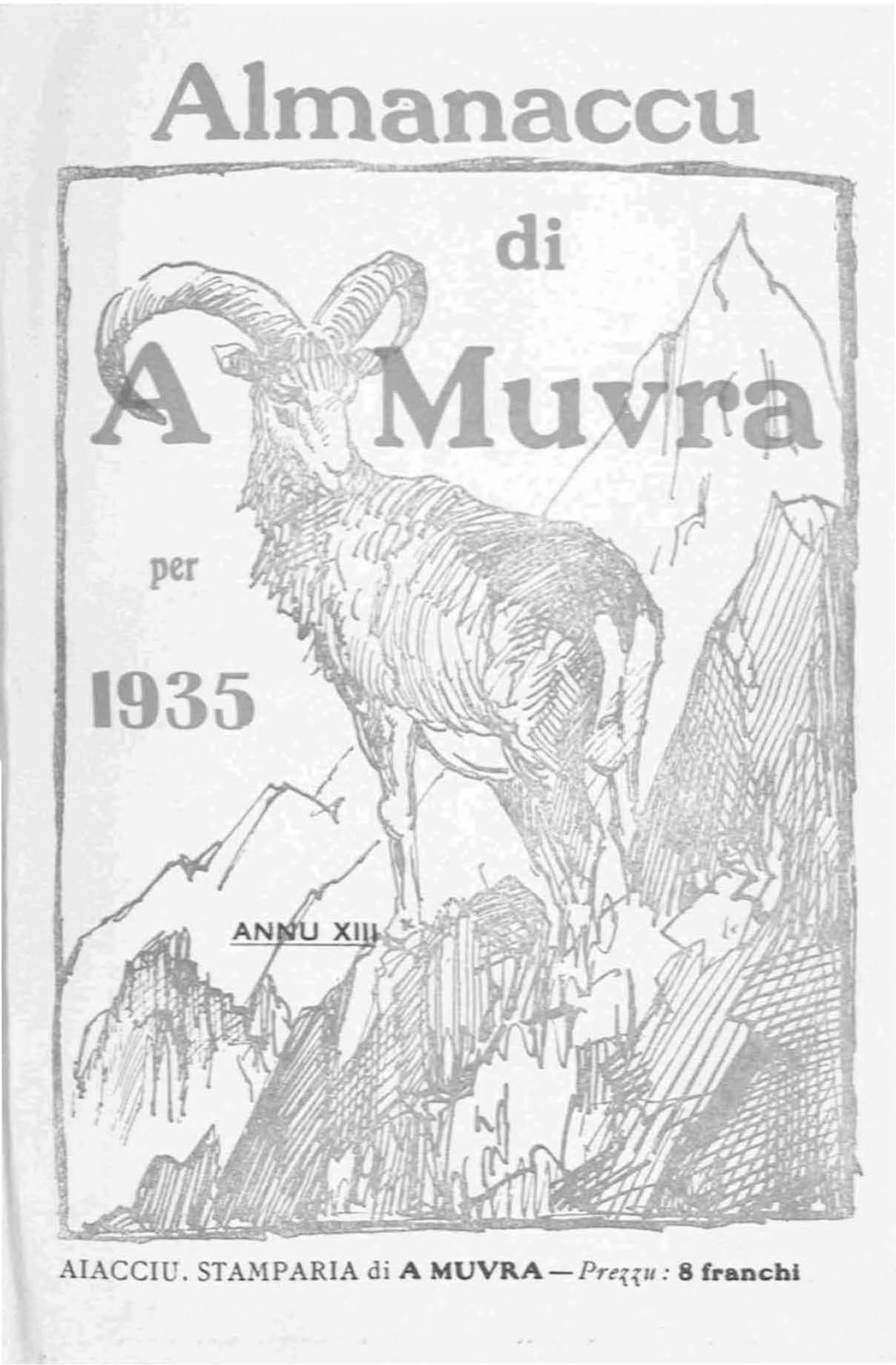 >Almanaccu di a Muvra 1935