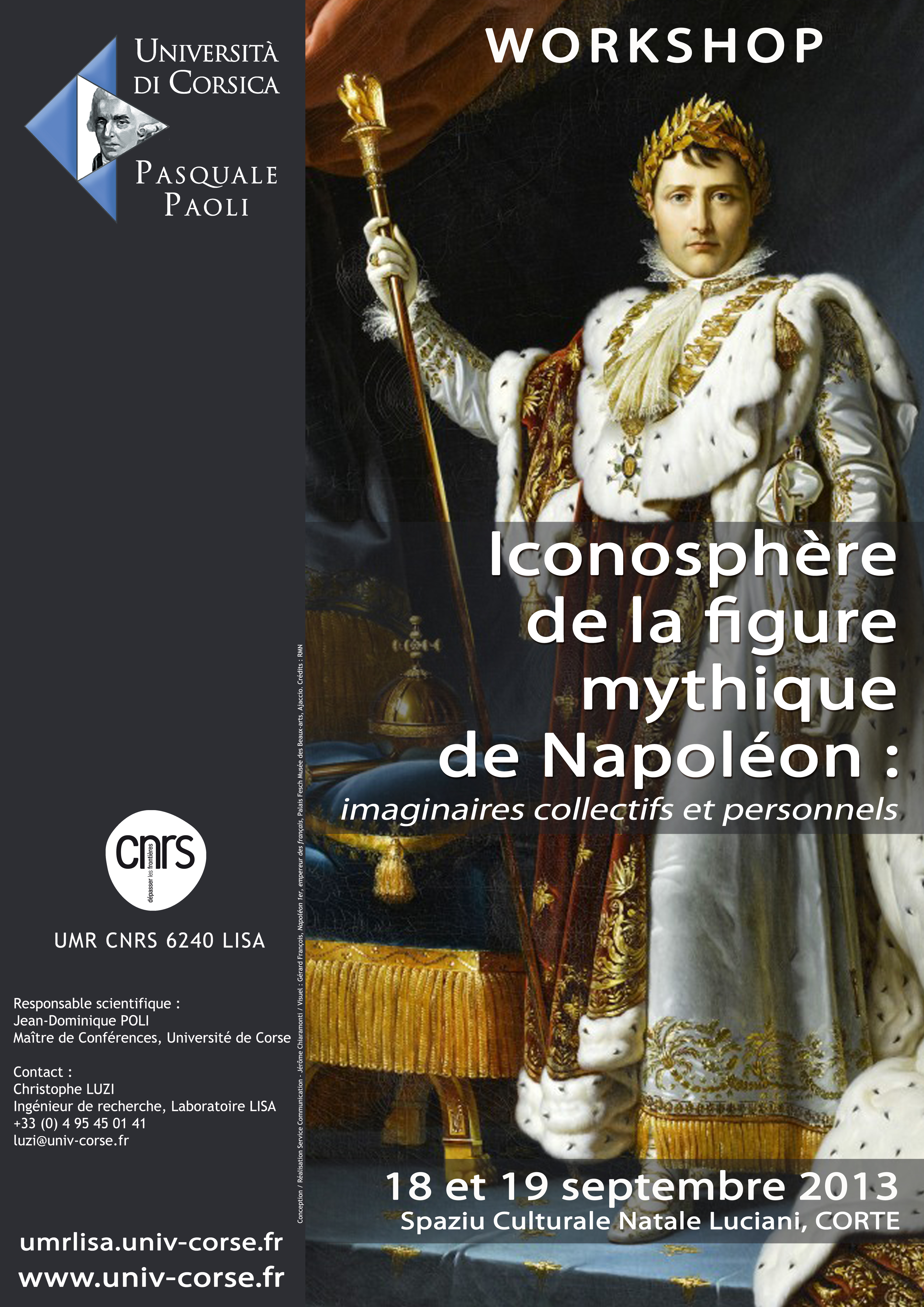 Workshop Iconosphère de la figure mythique de Napoléon