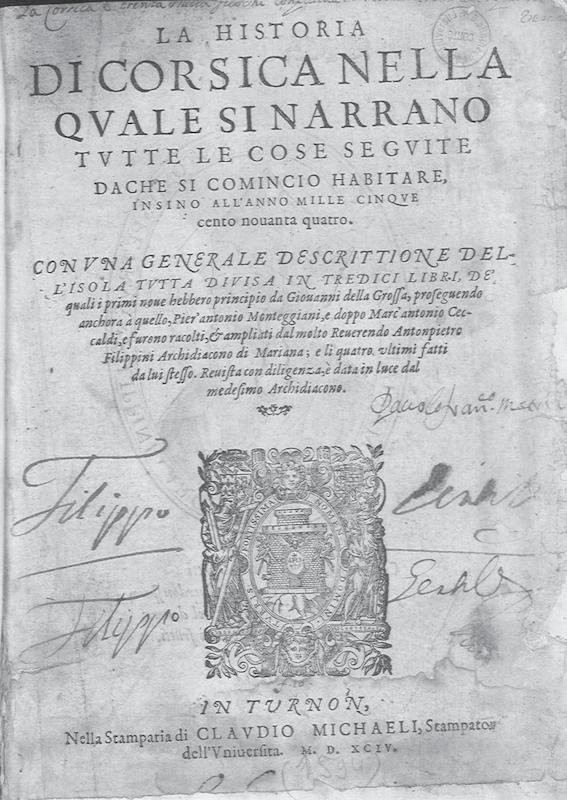 >La historia di Corsica
