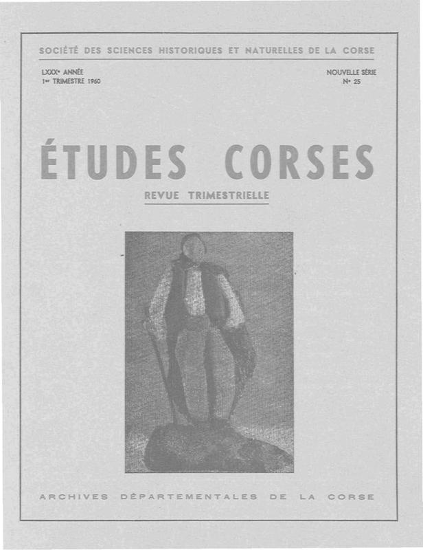 >Etudes corses