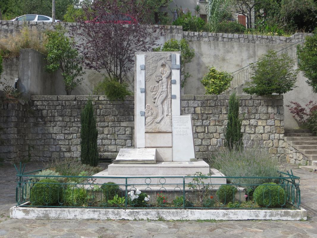 Monument aux morts des guerres 1914-1918, 1939-1945, guerre d'Indochine et guerre d'Algérie
