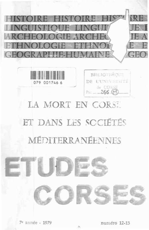 >Études Corses n°12-13