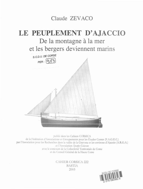 >Cahiers Corsica N°222
