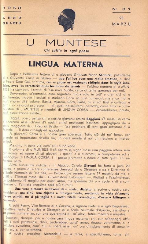 >U Muntese (1958)