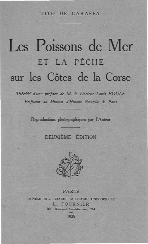 >Les Poissons de mer et la pêche