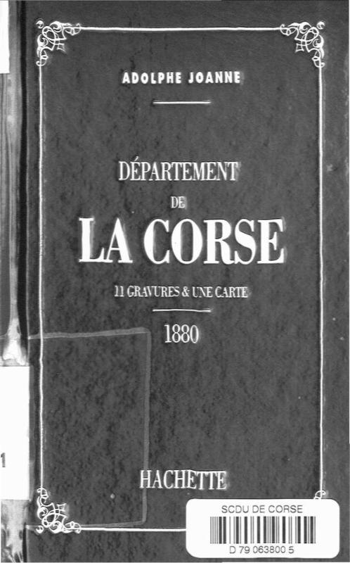 >Département de La Corse - 1880