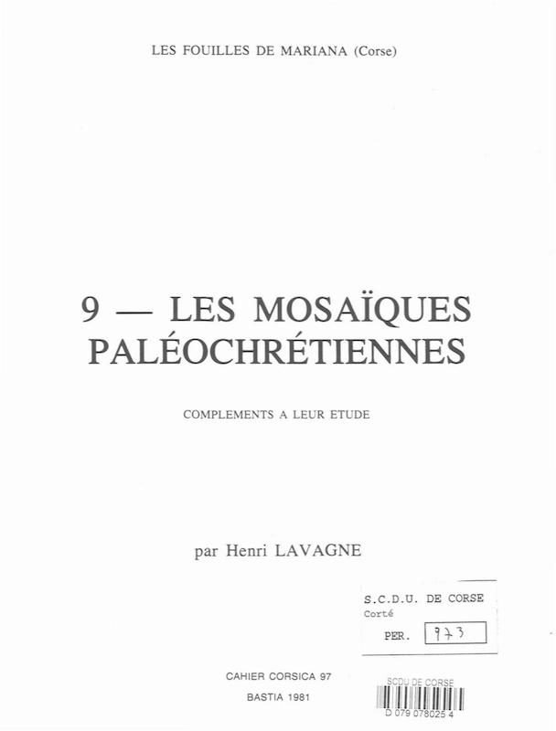 >Cahiers Corsica