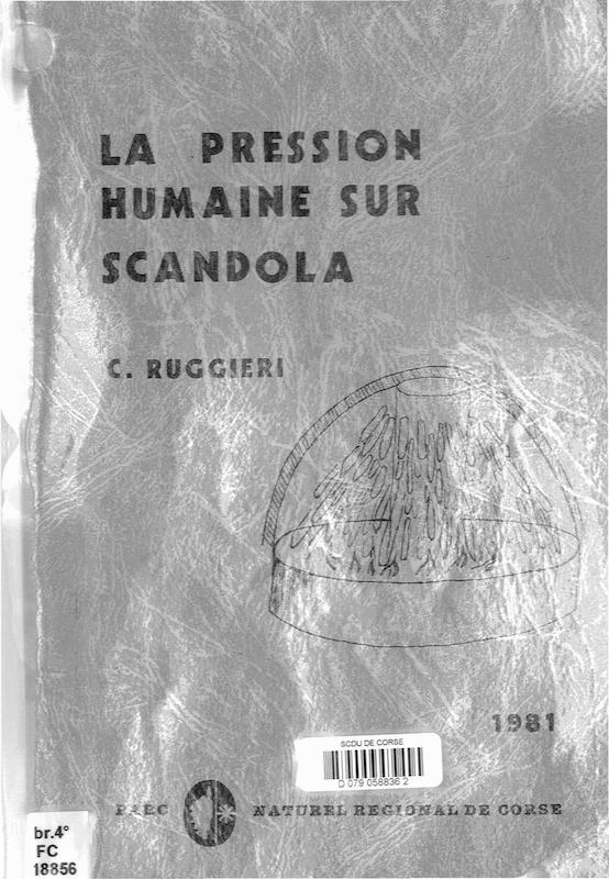>La pression humaine sur Scandola