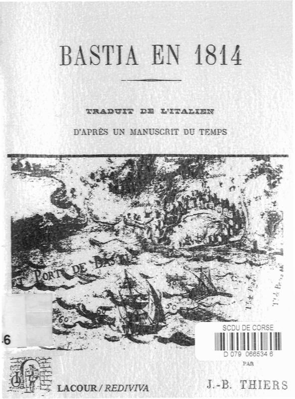>Bastia en 1814