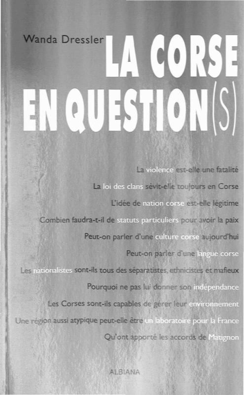 >La Corse en questions
