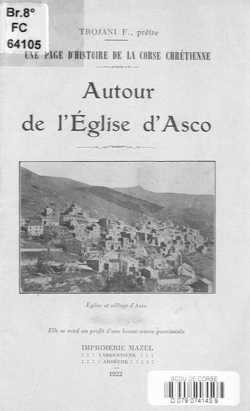 >Une page de l'histoire de la Corse chrétienne