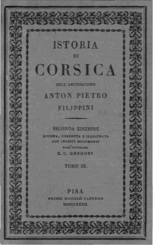 >Istoria di Corsica