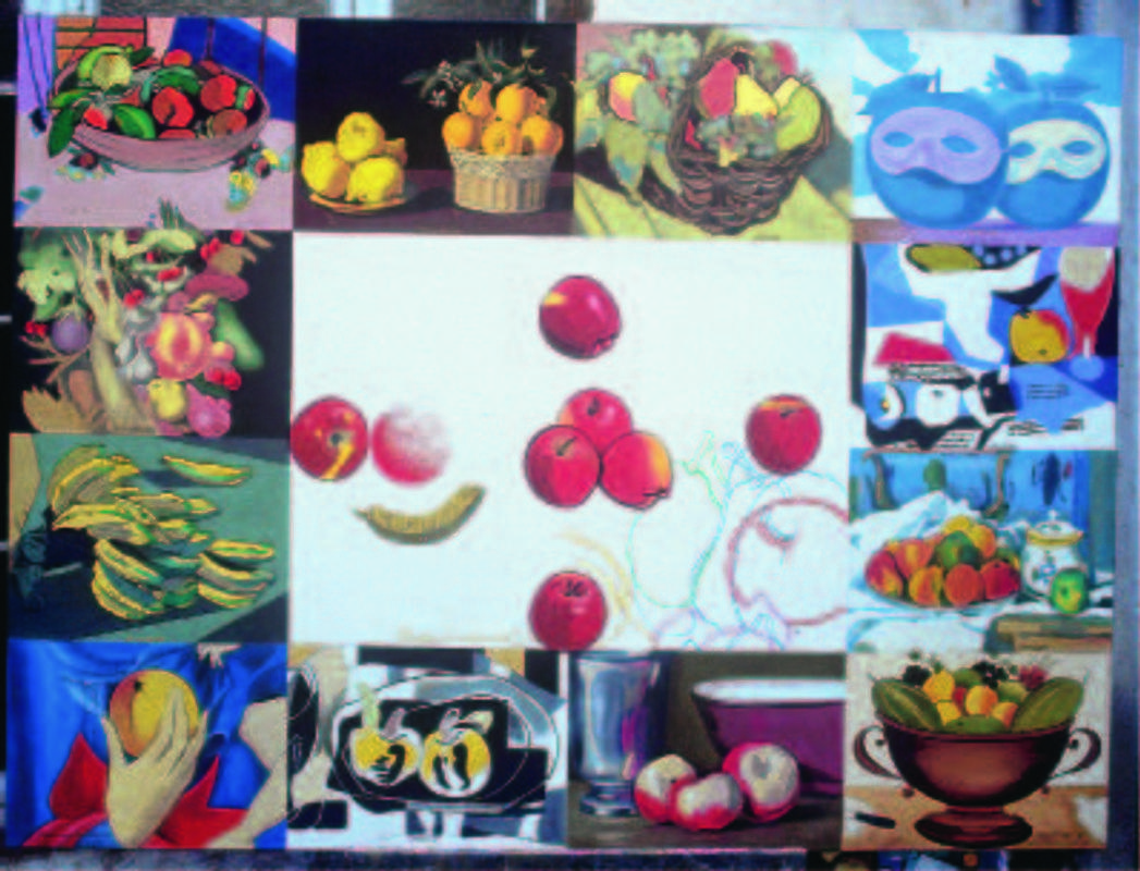 >Bonanova 3 A. Santarelli - Pourquoi a-t-on peint tant de pommes ?