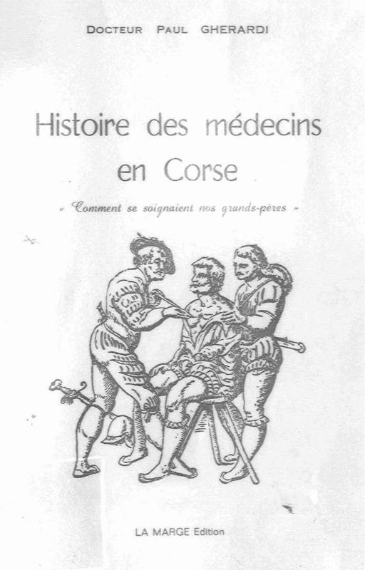 >Histoire des médécins en Corse