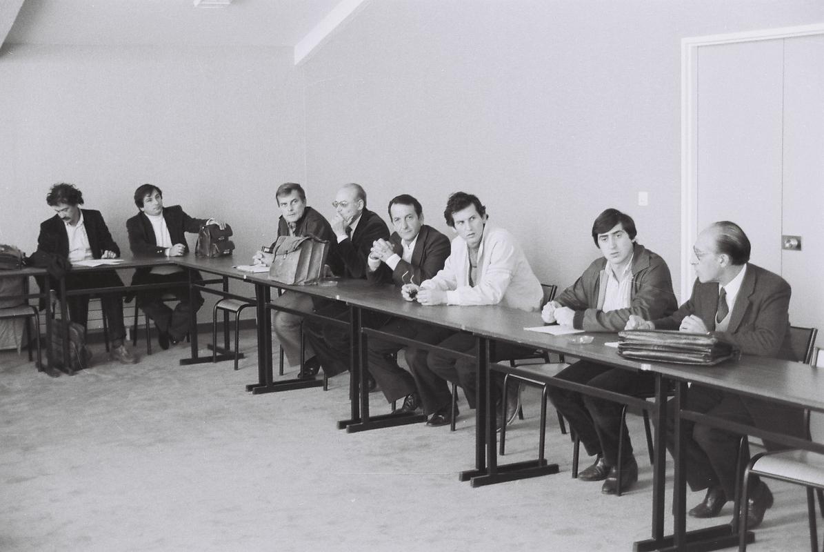 >Fonds Martinetti - 1er conseil d’administration (1982)