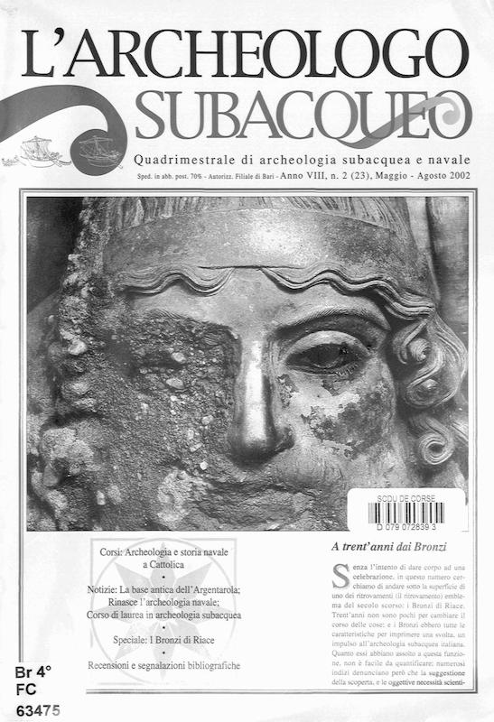 L'Archeologo Subacqueo (Maggio-Augusto 2002)