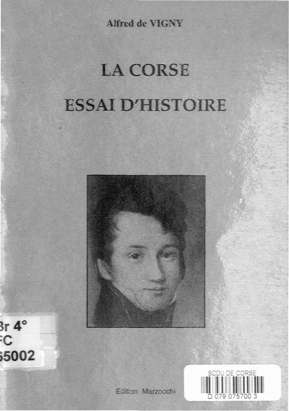 >La Corse, essai d'histoire