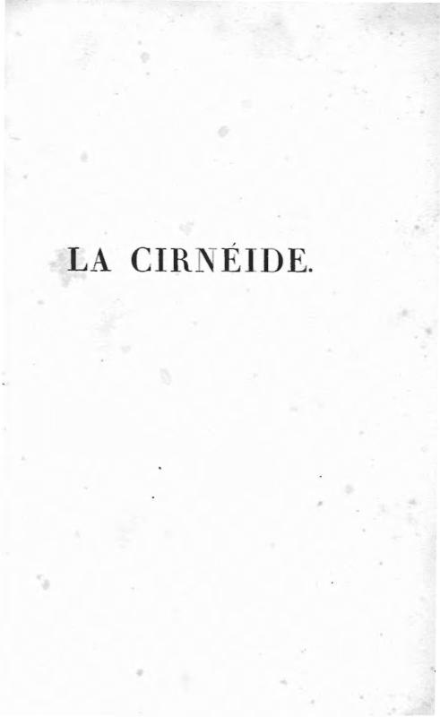 >La Cirnéide