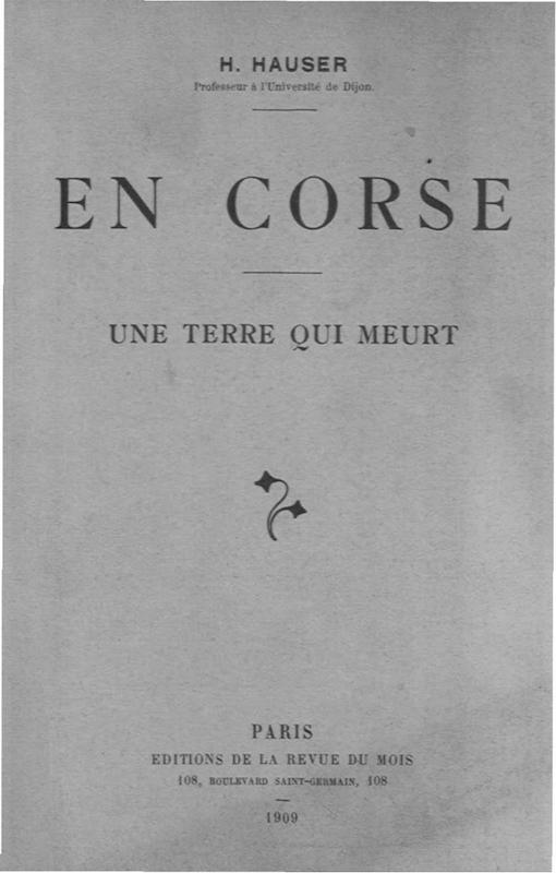 >En Corse