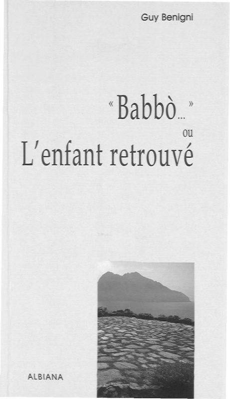 >Babbò ou l'Enfant Retrouvé