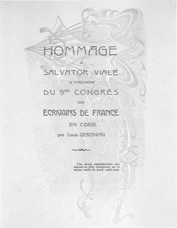 >Hommage à Salvatore Viale