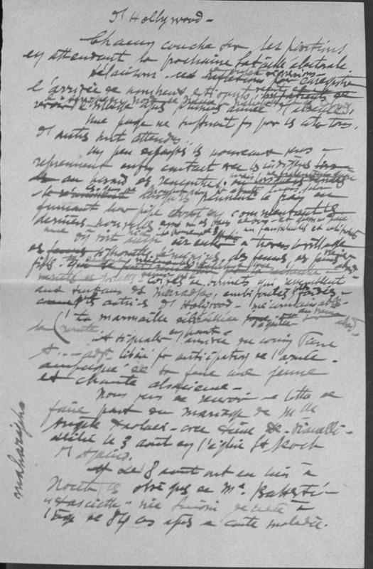 Correspondances familiales diverses (Joseph-Antoine Canasi)