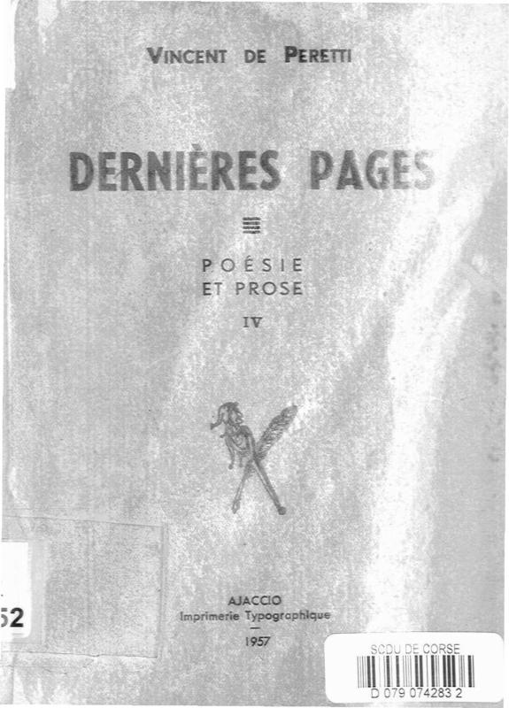 >Dernières pages