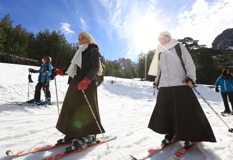 Les sœurs de Marcassu au ski (photo 5)