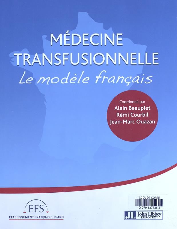 >Médecine transfusionnelle