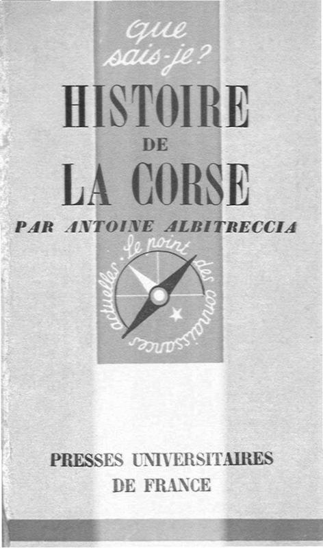 >Histoire de la Corse
