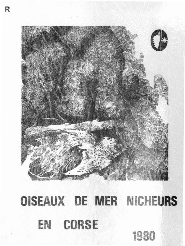>Oiseaux de mer nicheurs en Corse (1980)