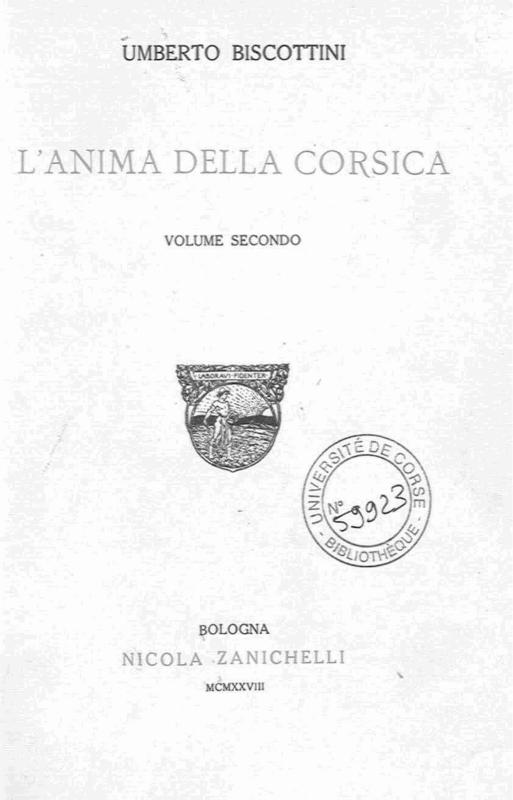 >L'anima della Corsica