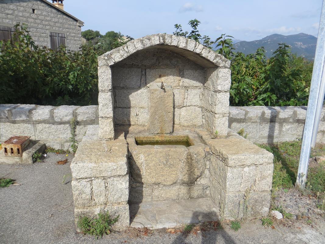 Fontaine dite funtana di Granace (Cansa)