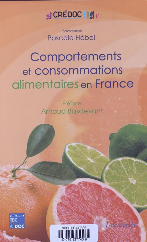 Comportement et consommations alimentaires en France
