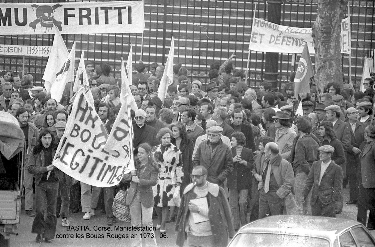 Fonds Amadori – Bastia – Les boues rouges (1973)