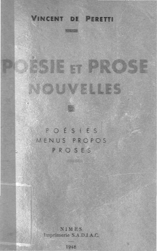 >Poésie et prose nouvelles