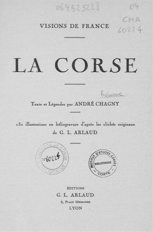 >La Corse