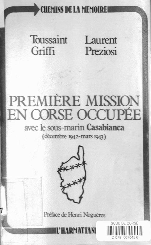 >Première mission en Corse occupée