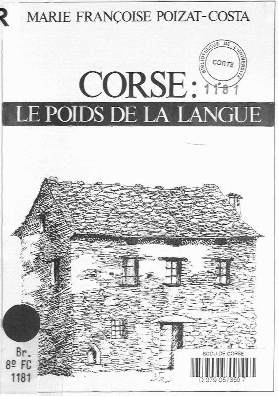 Corse : le poids de la langue