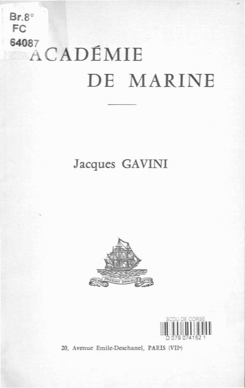 >Académie de Marine
