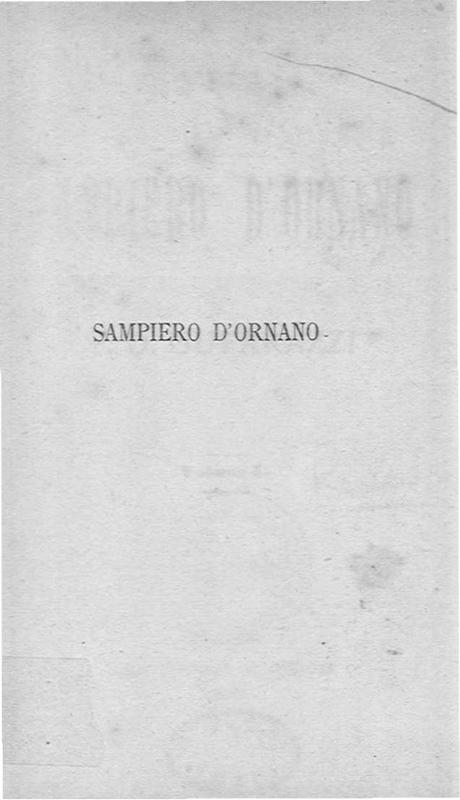 Vita di Sampiero d'Ornano - Vol I