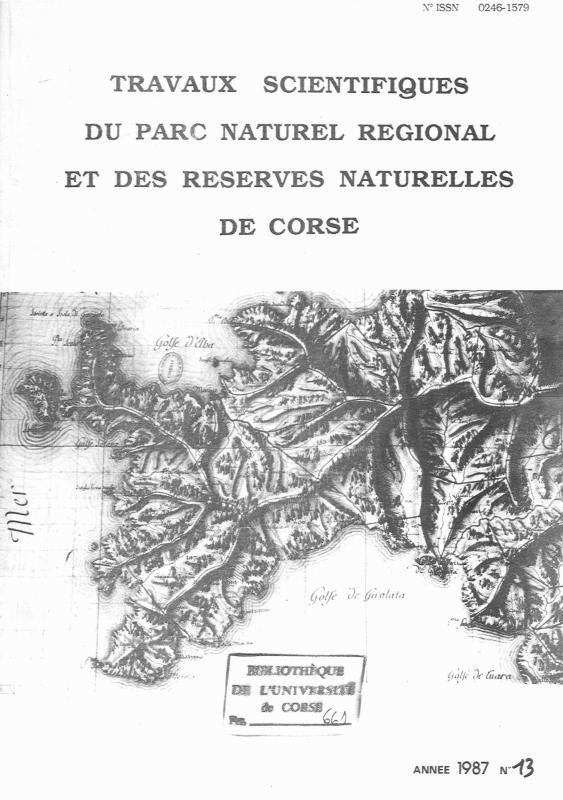 >PNRC 1987, n° 13
