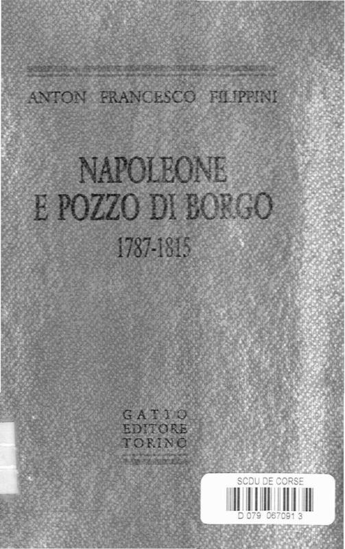 >Napoleone e Pozzo di Borgo