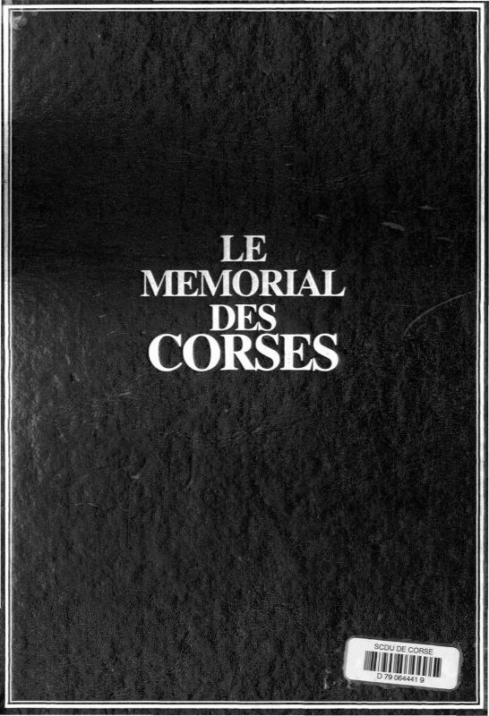 >Le mémorial des Corses
