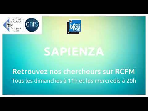 Didier Rey/Sapienza sur France Bleu RCFM - diffusé le 06 février 2022