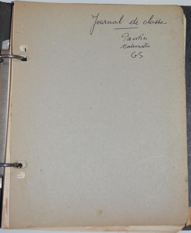 Journal de classe de Lucia Santucci (année scolaire 1963 - 1964)