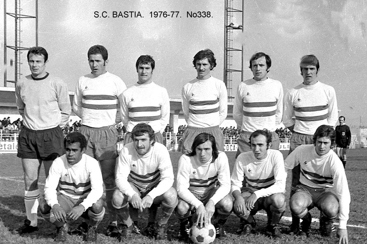 Fonds Amadori – Sporting Club de Bastia – Joueurs, entraîneurs, équipes, supporters